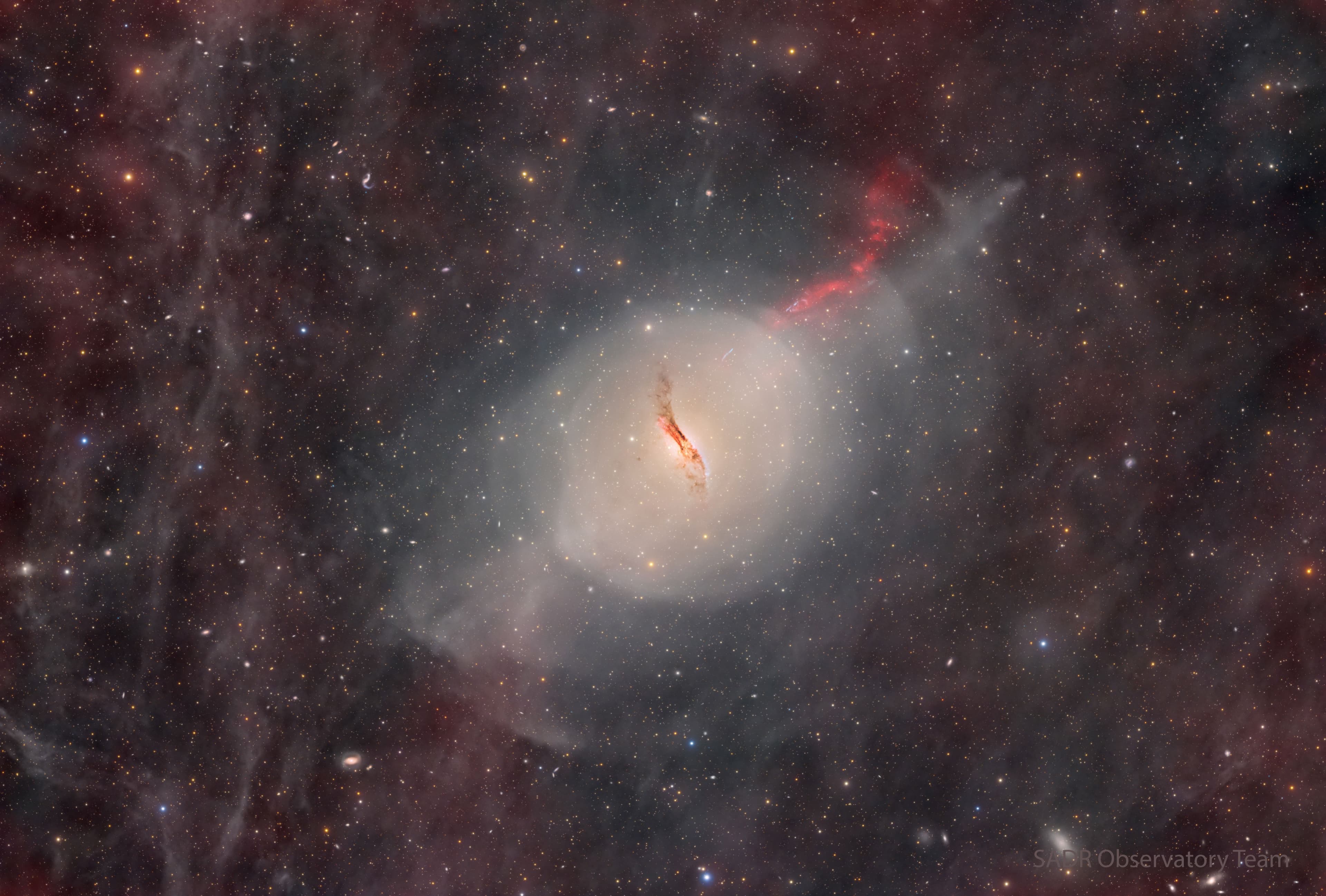 Peculiar Elliptical Galaxy Centaurus A