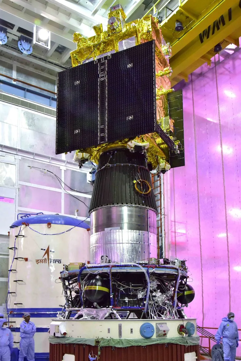 ISRO Aditya-L1 solar observatory spacecraft, India's first dedicated mission to study the Sun from L1