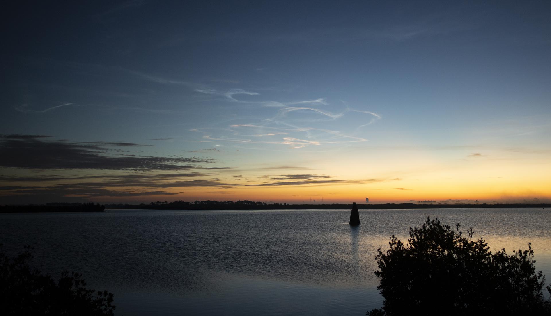 A ULA Atlas V rocket launches the DoD STP-3 mission carrying military technology demonstration payloads into orbit