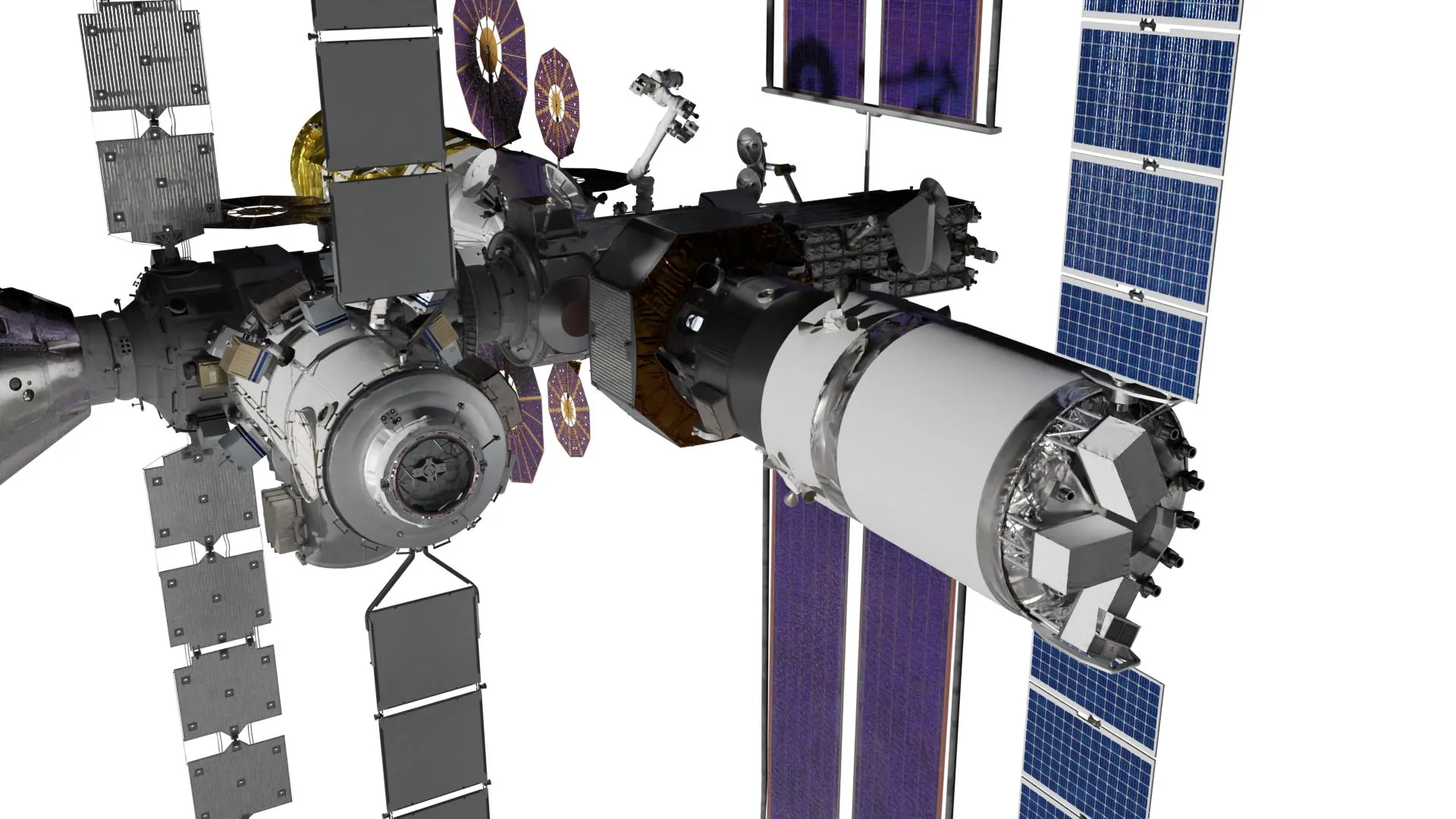 Infographic showing the near-rectilinear halo orbit planned for the Gateway space station around the Moon