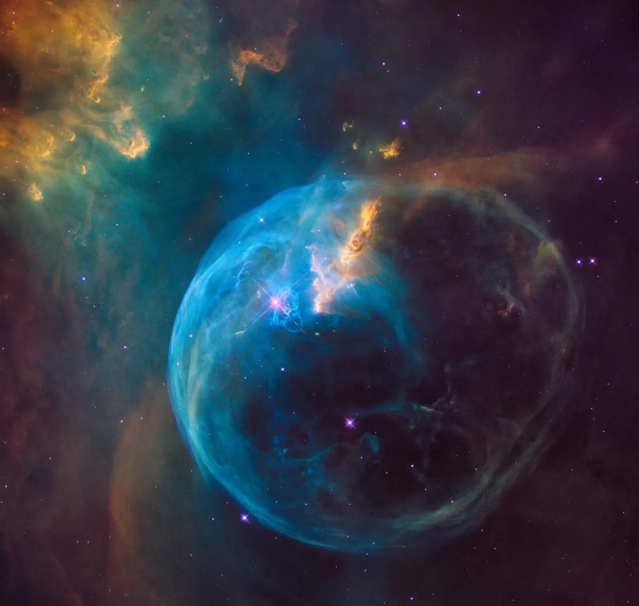 Hubble's Pillars of Creation — one of space telescopy's most iconic images