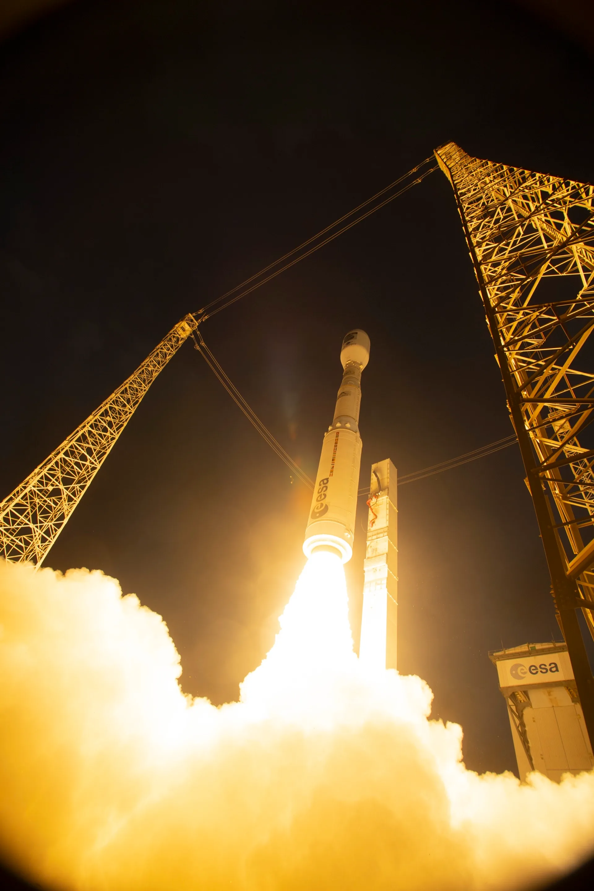 Vega-C lifts off from the Guiana Space Centre carrying Sentinel-1C, December 2024