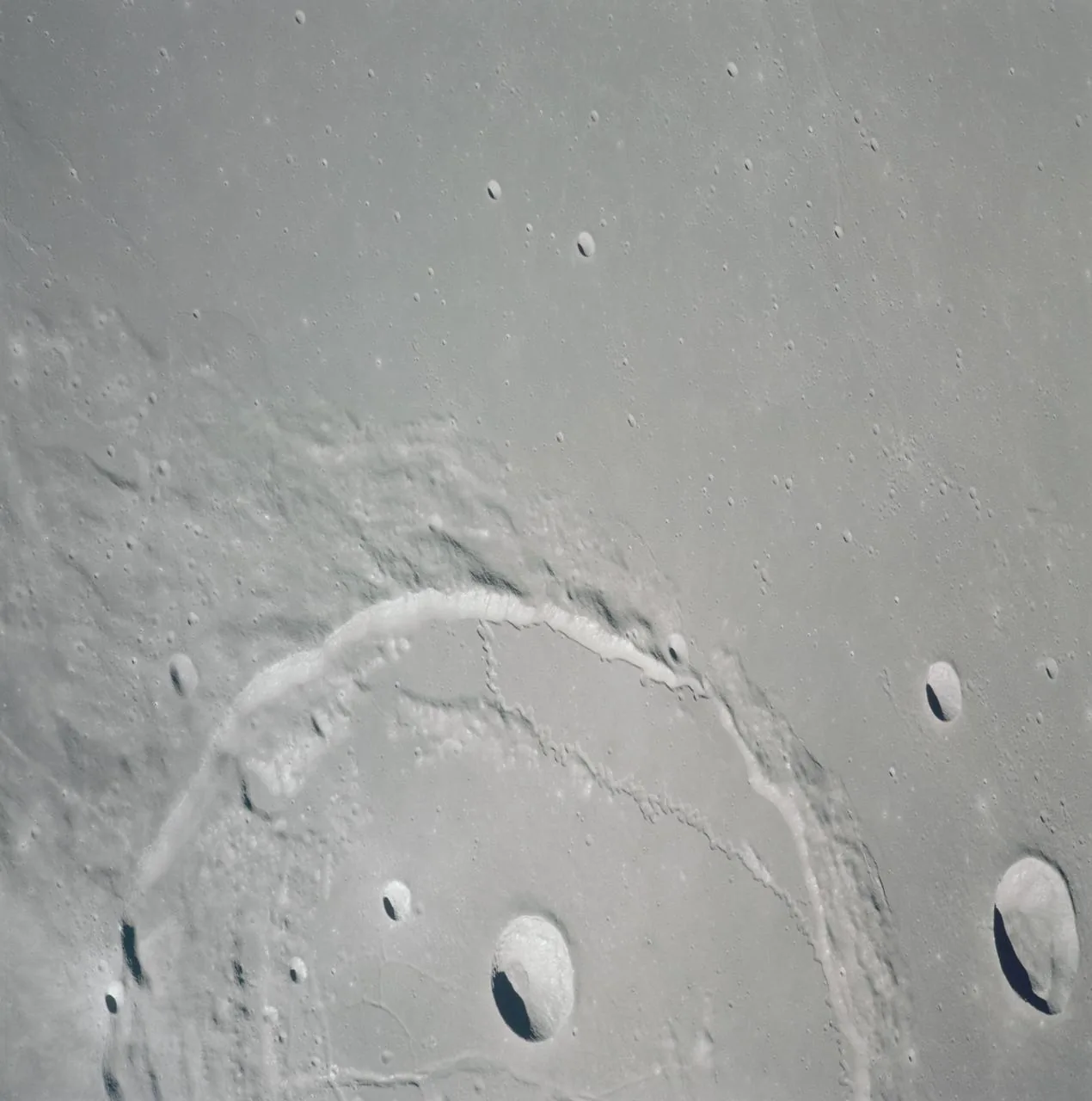 The Moon's surface — terrain whose legal status is defined by international treaties that predate commercial lunar activity by half a century