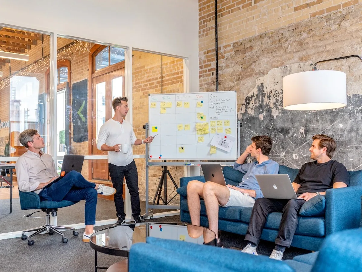 A space startup office — representing the new space entrepreneurial ecosystem