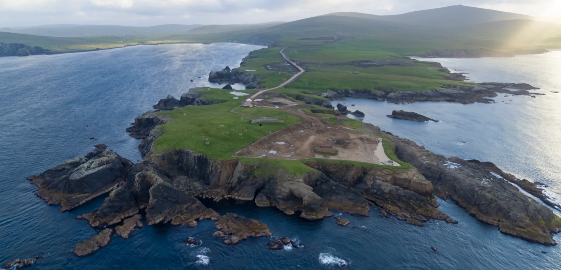 SaxaVord Spaceport on the Lamba Ness peninsula, Unst, Shetland — UK's first vertical launch site