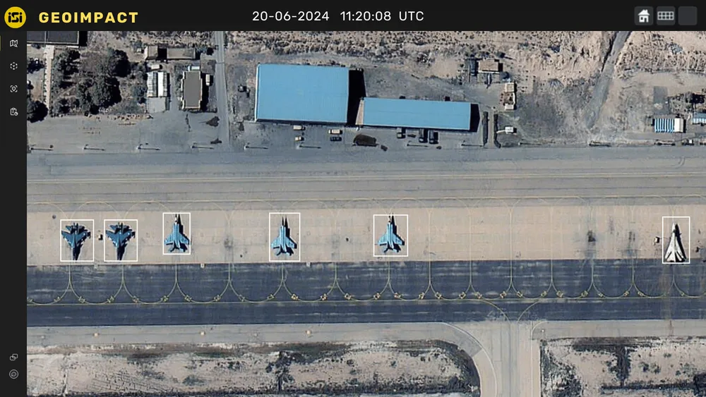 A high-resolution satellite-imagery analytics product from ImageSat International, of the type ISI delivers to defence and intelligence customers from its EROS fleet.