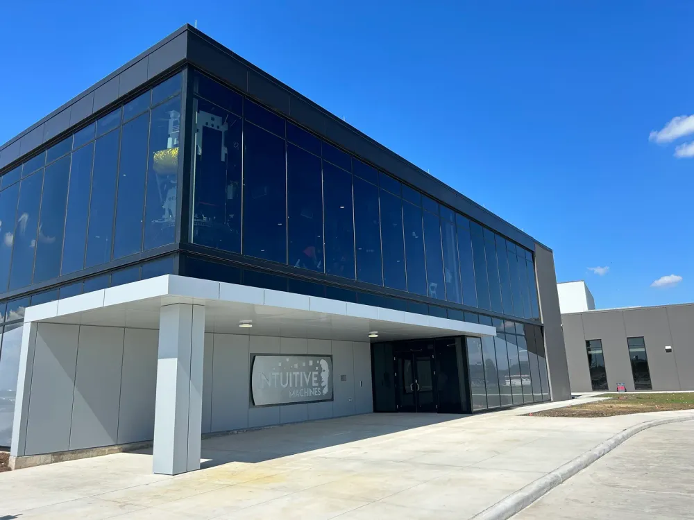 Intuitive Machines' Lunar Operations Facility at the Houston Spaceport.