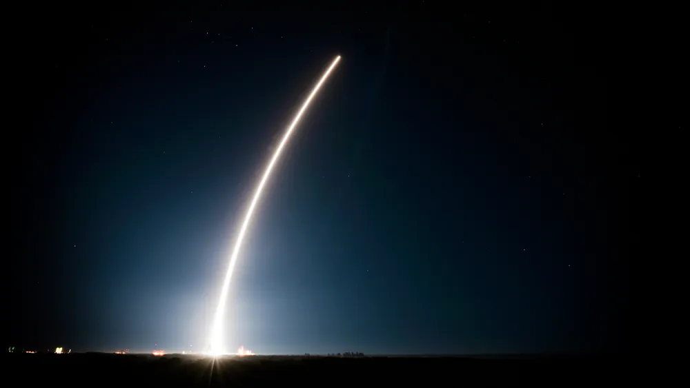 An Atlas V launches a SBIRS missile-warning satellite carrying a Raytheon-built infrared sensor.