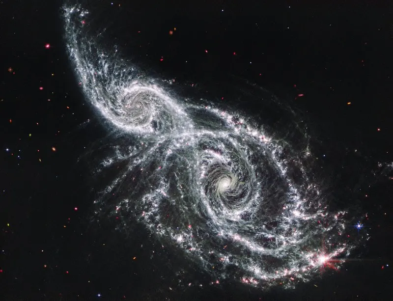 Galaxies IC 2163 and NGC 2207