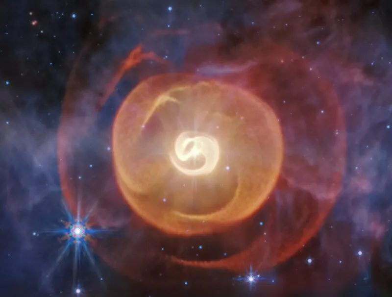 Webb First to Show 4 Dust Shells 'Spiraling' Apep, Limits Long Orbit