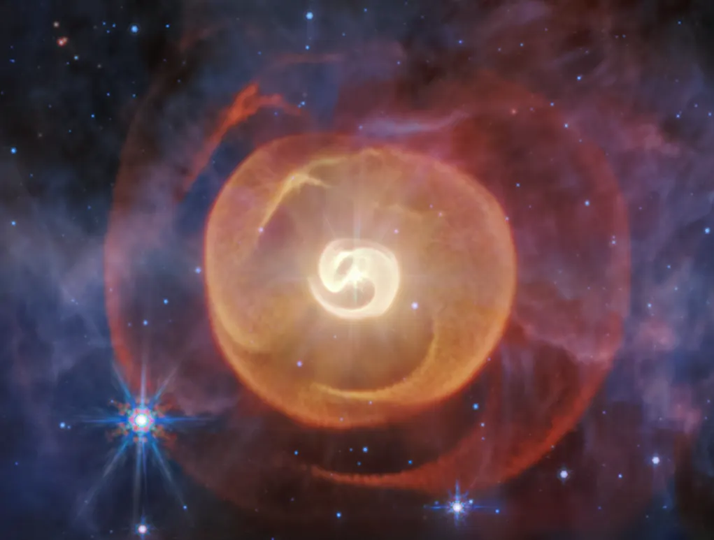 Webb First to Show 4 Dust Shells 'Spiraling' Apep, Limits Long Orbit