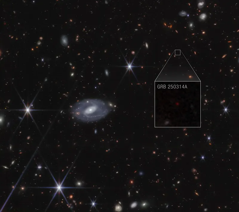 Webb Identifies Earliest Supernova to Date, Distant Host Galaxy