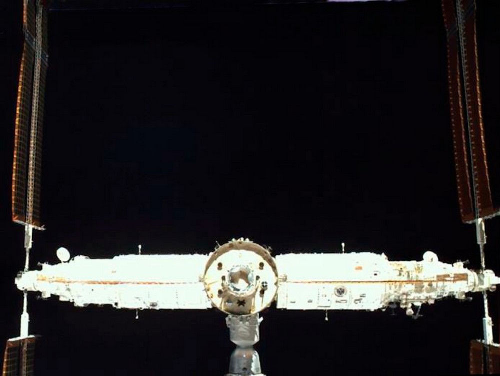 China's assembled Tiangong space station photographed in orbit