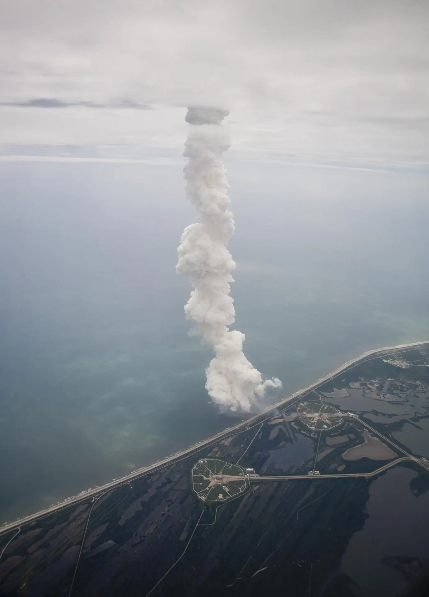 Space Shuttle Columbia lifts off from Launch Pad 39A on the STS-4 mission, June 27, 1982