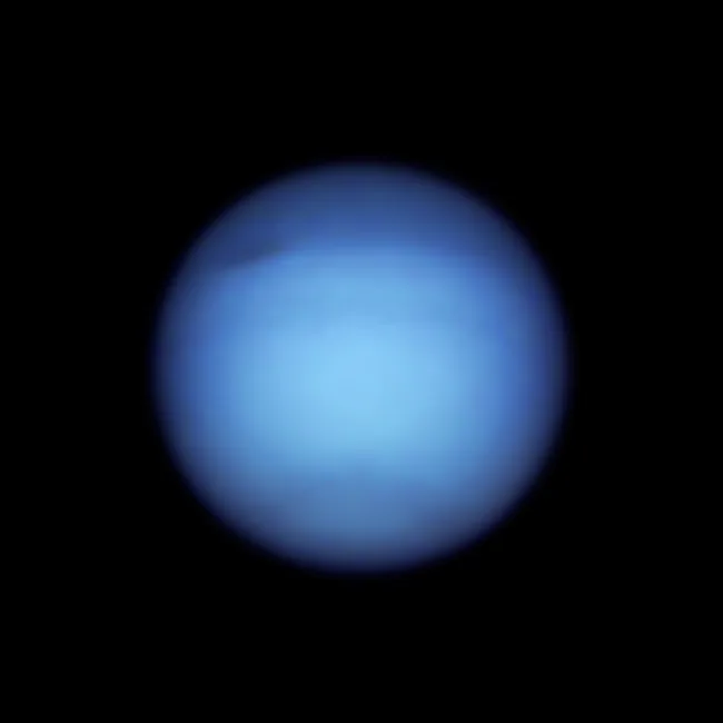 Hubble Space Telescope image of Neptune Rings