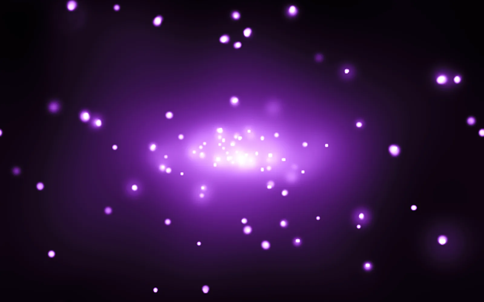 M104 (Sombrero Galaxy) in xray — Chandra reveals a halo of hot gas around the Sombrero and a swarm of X-ray binaries, with a bright nucleus marking the accreting billion-solar-mass black hole at its centre.