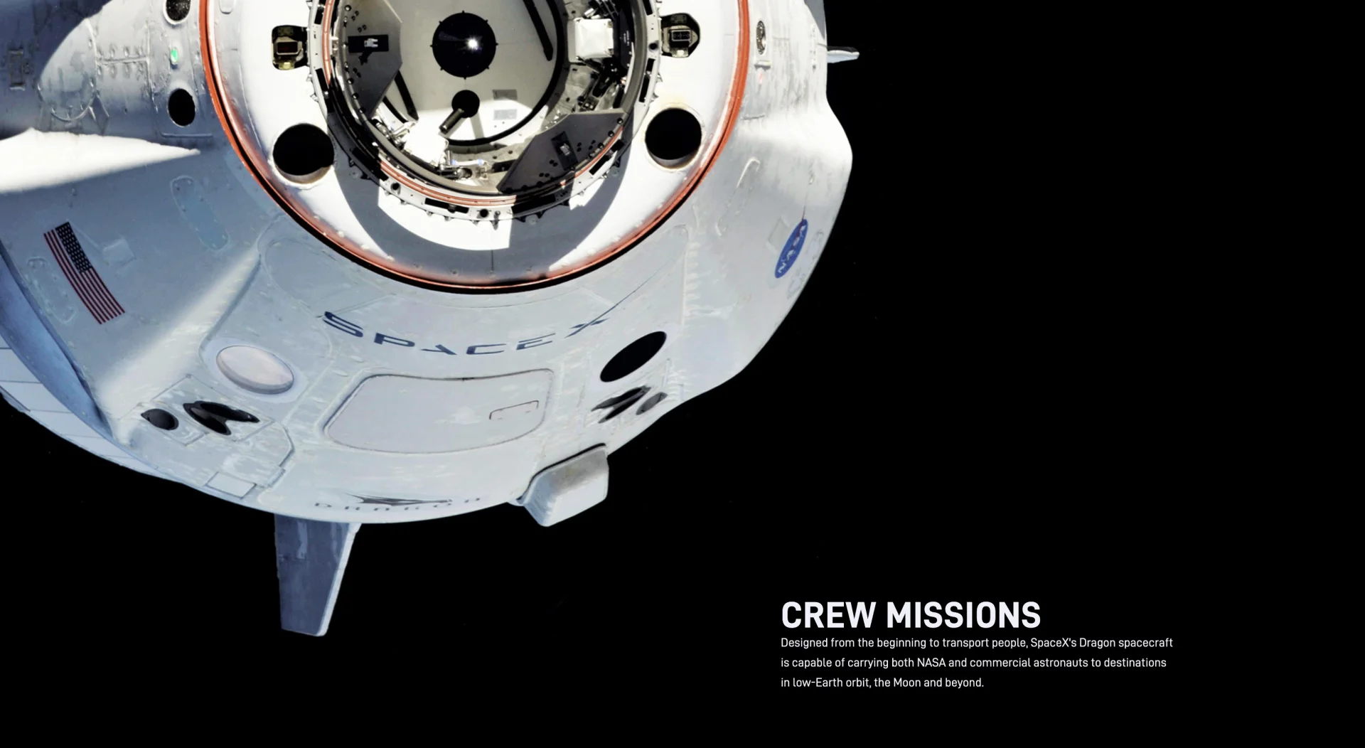 A SpaceX crew mission β Commercial Crew Program flight operations