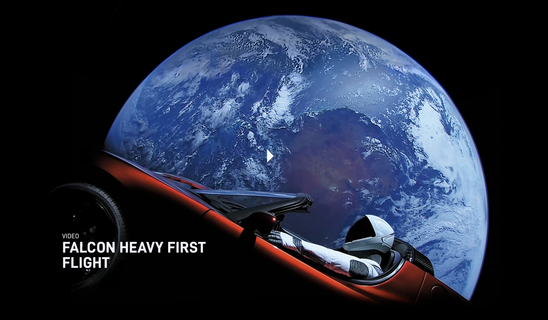SpaceX Falcon Heavy in flight — the heavy-lift complement that anchors the launch services segment valuation