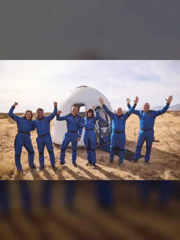 Blue Origin New Shepard Suit
