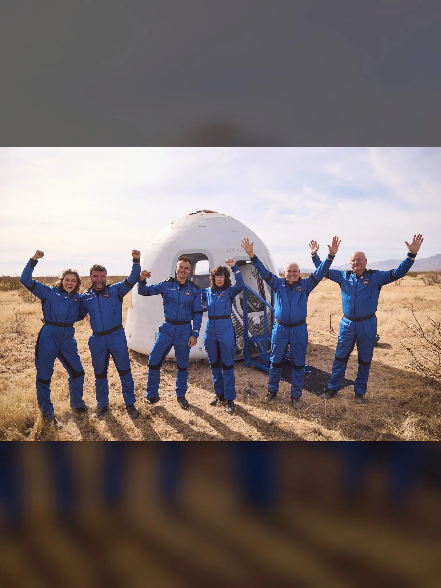 Blue Origin New Shepard Suit spacesuit