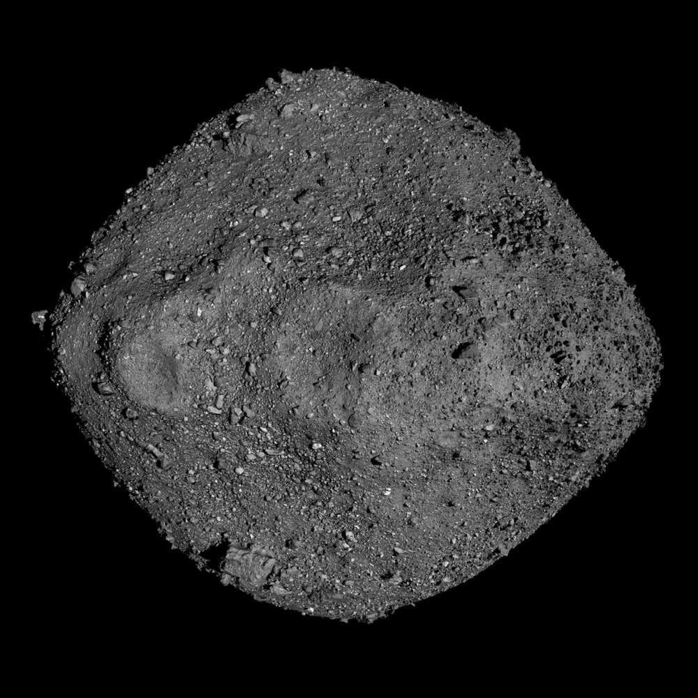 Bennu — full-disk view from space
