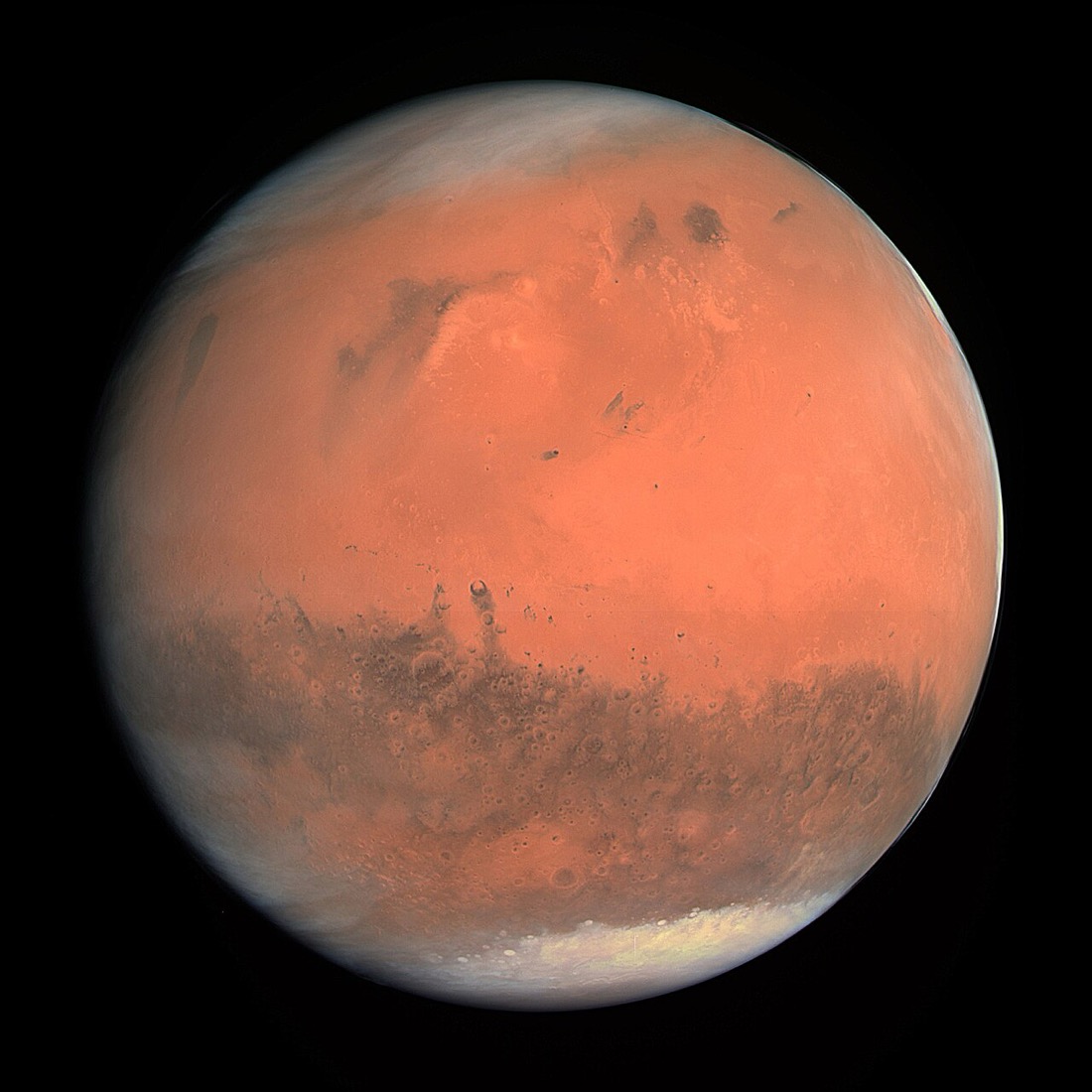 Mars — full-disk view from space