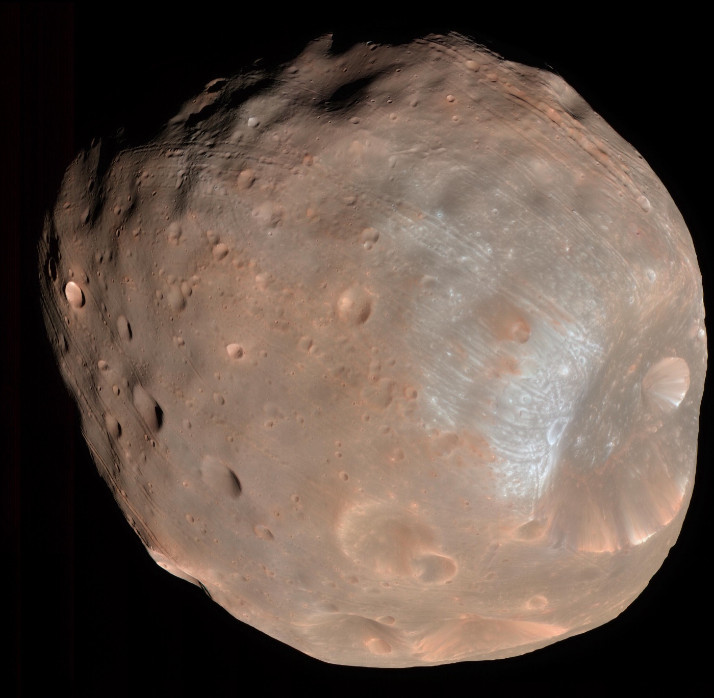 Phobos — full-body view from space