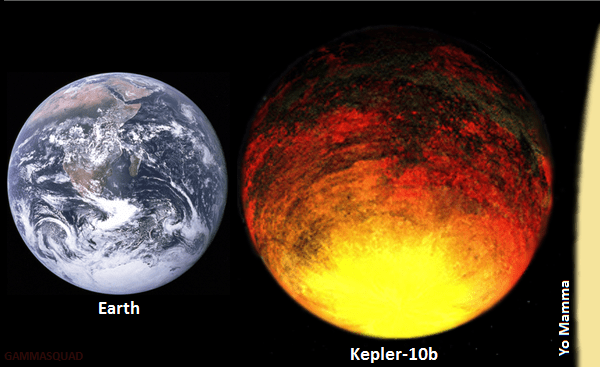 Kepler-10b is a scorching hot, rocky exoplanet located about 560 light-years away